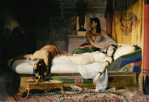 Morte di Cleopatra, 1874